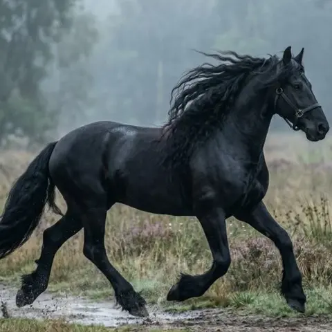 Pferderasse Friese